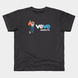 VeVe Addicts - Addicted to the VeVe NFT App Kids T-Shirt